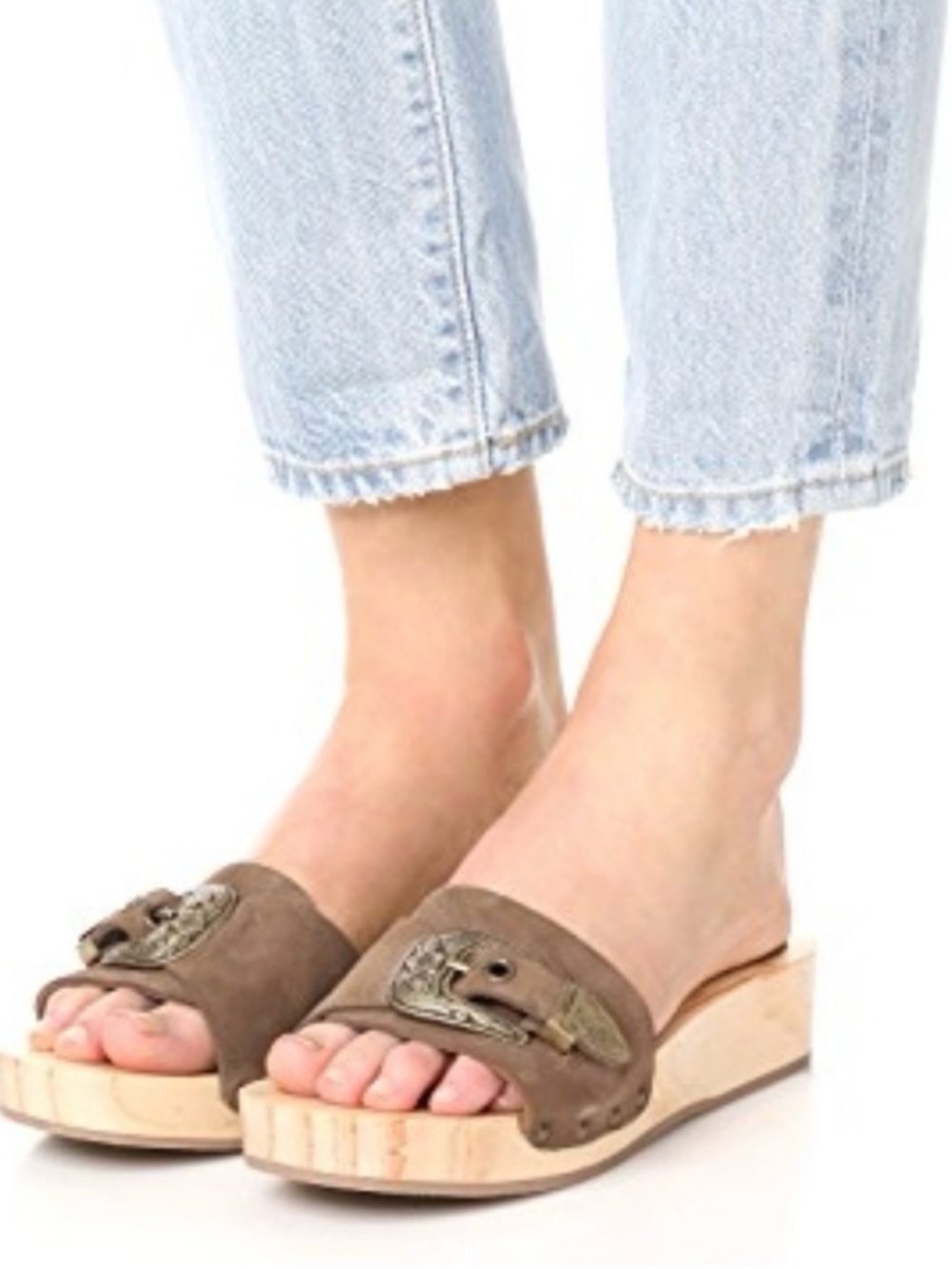 Free People Westtown Slide Clogs us7.5 - Picture 2 of 11